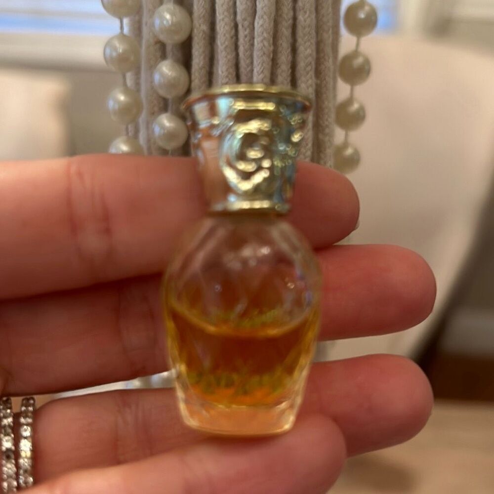 vintage mini 1980s Jess Jessica McClintock perfume more than half full